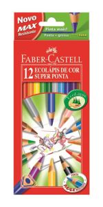 ECOLAPIS DE COR SUPER PONTA 12 UNIpeq